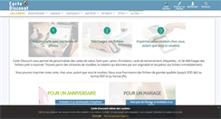Desktop Screenshot of carte-discount.com